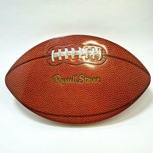 Rare 2017 Football Large Tin Box Container from Russell Stover Chocolates